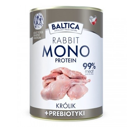 BALTICA NUTRACEUTIC Rabbit 99% & prebiotics 400g 400g