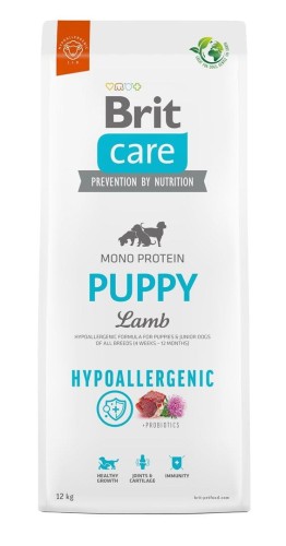 Care Hypoallergenic Puppy Lamb - sucha karma dla szczeniąt - 12 kg