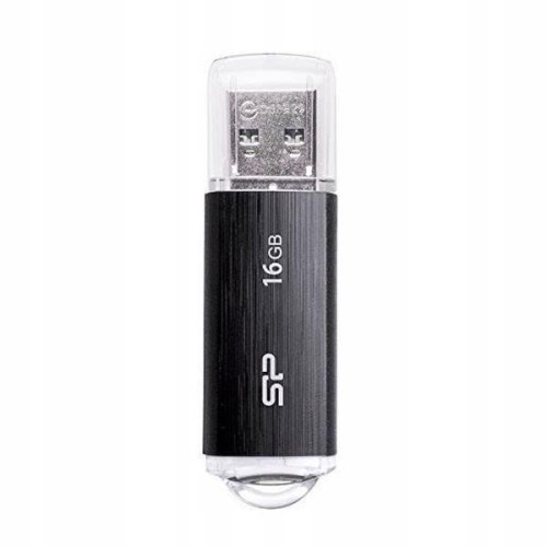 Pendrive Silicon Power Ultima U02 16GB USB 2.0 kolor czarny (SP016GBUF2U02V1K)