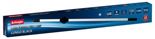 Lampa ścienna LED Activejet AJE-LUNGO Black
