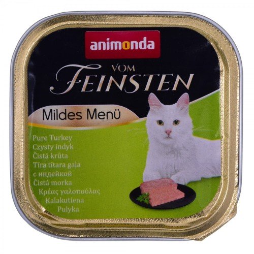 ANIMONDA Vom Feinsten Mildes Menu Pute pur - mokra karma dla kota - 100 g