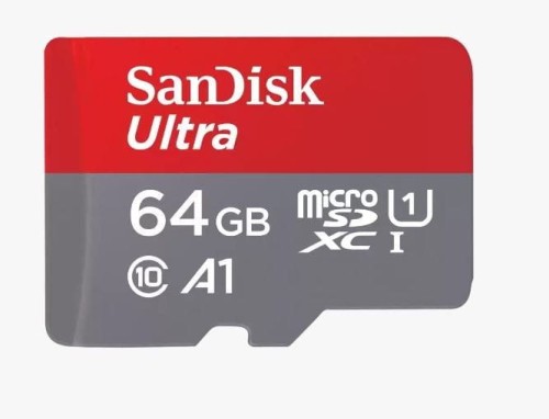 ULTRA microSDXC 64GB 140MB/s + SD ADAPTER