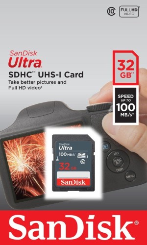ULTRA SDHC 32GB 100MB/s