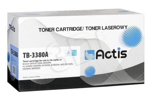 Actis TB-3380A Toner (zamiennik Brother TN-3380; Standard; 8000 stron; czarny)