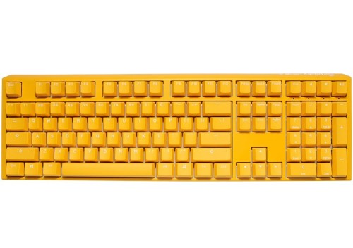 Ducky One 3 klawiatura Gaming USB QWERTY Angielski Żółty