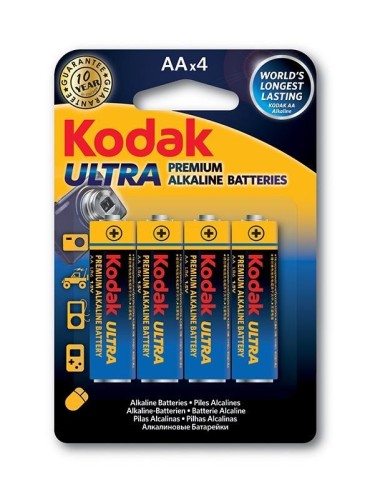 KODAK BATERIE ALKALICZNE ULTRA PREMIUM AA LR6 BLISTER X 4 SZT.
