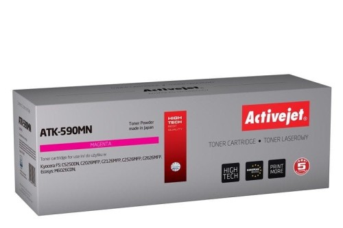 ATK-590MN Toner (zamiennik Kyocera TK-590M; Supreme; 5000 stron; czerwony)