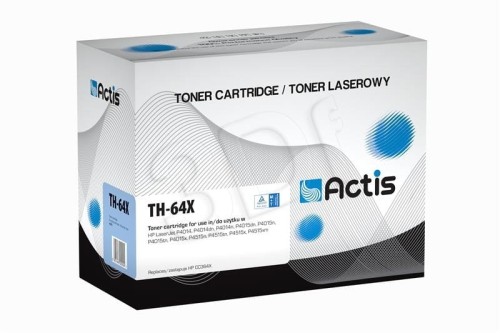ACTIS TH-64X Toner (zamiennik HP 64X CC364X; Standard; 24000 stron; czarny)