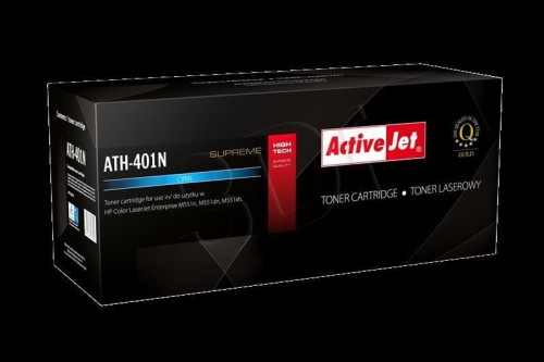 Activejet ATH-401N Toner (zamiennik HP 507A CE401A; Supreme; 6000 stron; niebieski)