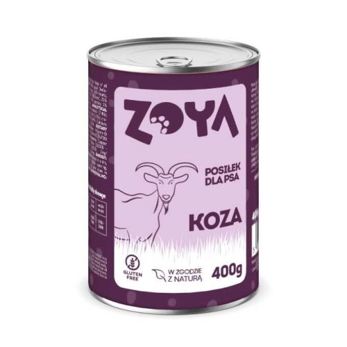 ZOYA Koza – puszka mokra karma dla psów 400g