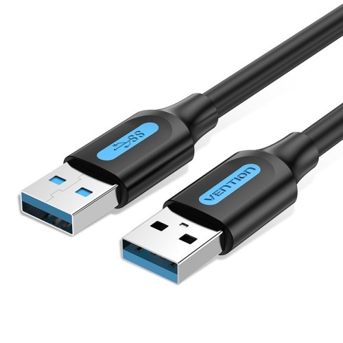 Kabel USB-A do USB-A Vention 0.5m czarny