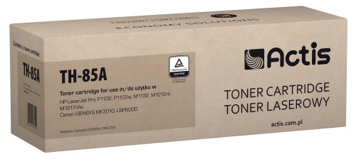 TH-85A Toner (zamiennik HP 85A CE285A, Canon CRG-725; Standard; 1600 stron; czarny)