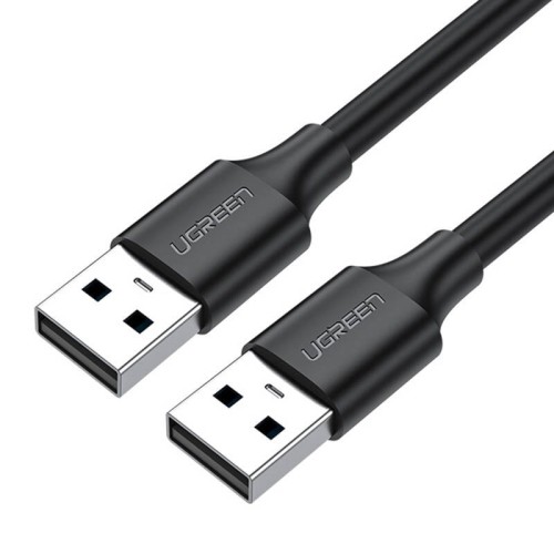 Kabel USB do USB 2.0 UGREEN US102, 1.5m (czarny)