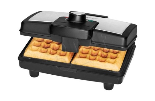 Gofrownica Clatronic WA 3606 (800W; kolor czarny)