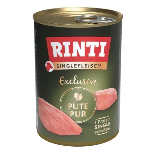 Rinti Singlefleisch Exclusive z indykiem 400g