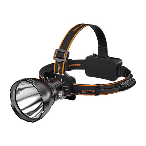 Latarka czołowa Superfire HL60 – 2300 lm, 4 tryby, 330 m, 36W LED