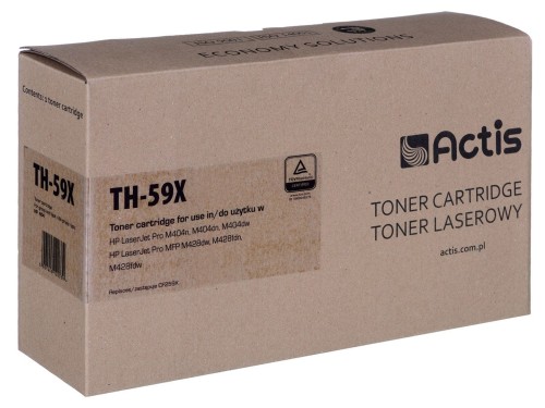 Toner TH-59X (zamiennik HP CF259X; Supreme; 10000 stron; czarny). Z chipem. Zalecamy wyłączenie aktualizacji oprogramowania drukarki, nowa aktualizacj