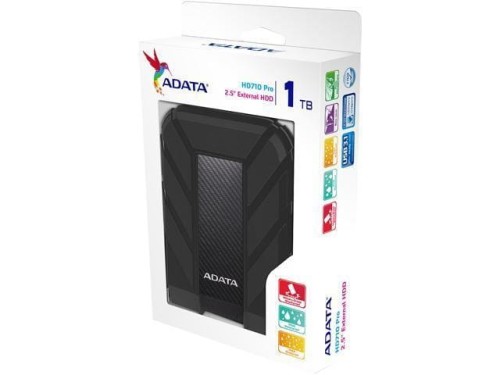 Dysk zewnętrzny HDD ADATA HD710 PRO (1TB; 2.5"; USB 3.2; czarny)