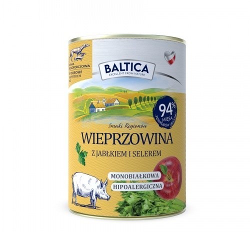 BALTICA SMAKI REGIONÓW Wieprzowina z jabłkiem 400g
