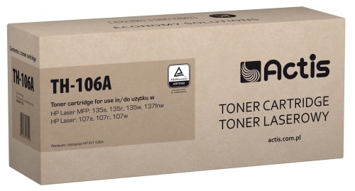 TH-106A Toner (zamiennik HP W1106A; Standard; 1000 ston; czarny)