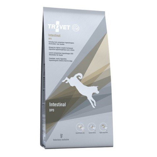 TROVET Hypoallergenic Intestinal DPD z kaczką - sucha karma dla psa - 3 kg