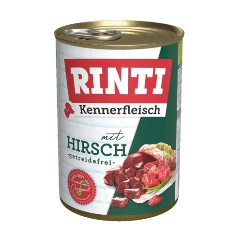 RINTI Kennerfleisch Jeleń puszka 400 g
