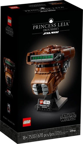 LEGO Star Wars 75351 Hełm księżniczki Lei