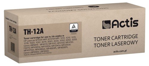 TH-12A Toner (zamiennik HP 12A Q2612A, Canon FX-10, Canon CRG-703; Standard; 2000 stron; czarny)
