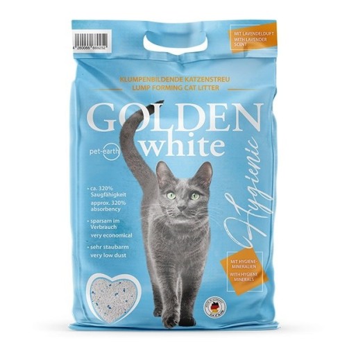 Golden Grey White żwirek bentonitowy dla kota 14kg