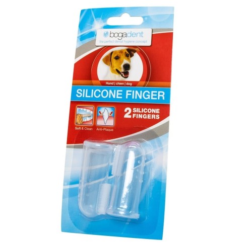BOGAR SILICONE FINGER silikonowa nakładka pies 2szt