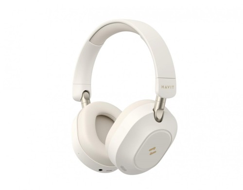 Słuchawki bezprzew. bluetooth Havit H668BT beżowy