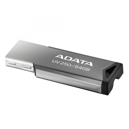 Pendrive ADATA UV250 AUV250-32G-RBK (32GB; USB 2.0; kolor srebrny)