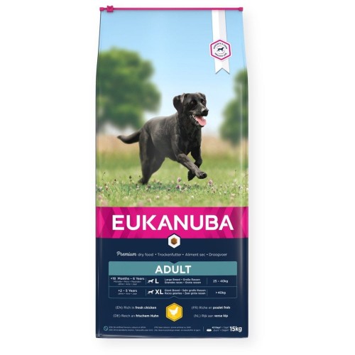 Active Adult Large Breed - sucha karma dla psów dorosłych dużych ras z kurczakiem - 15 kg