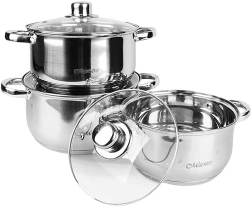 Zestaw garnków 6 elementów MR-2020-6M MAESTRO