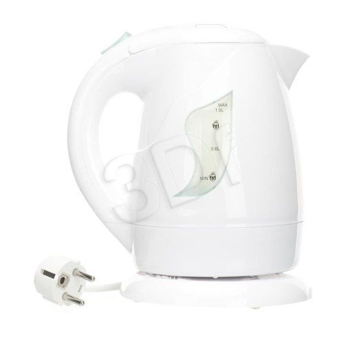 Czajnik elektryczny Adler AD 08w (900W 1l; kolor biały)