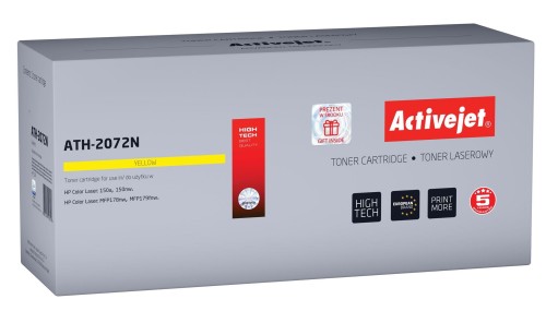 ATH-2072N Toner (zamiennik HP 117A 2072A; Supreme; 700 stron; żółty)