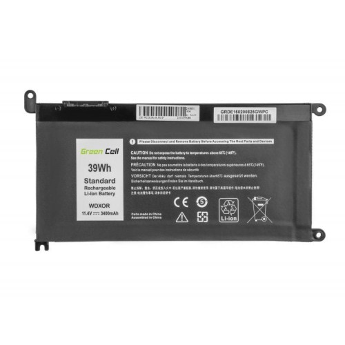 BATERIA DE150 WDX0R WDXOR DO DELL INSPIRON 13 5378 5379 14 5482 15 5568 5578 5579 7560 7570 17 5770 3400MAH 11.4V