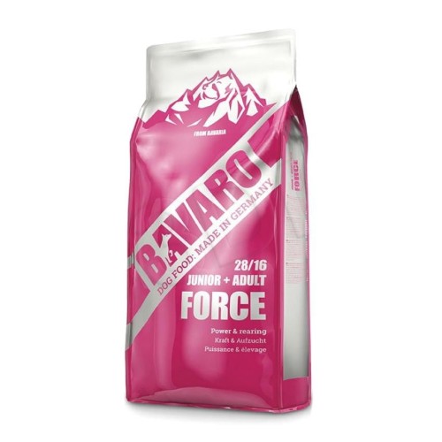 Josera Bavaro Force 28/16 - karma dla psów i szczeniąt aktywnych - 18 kg