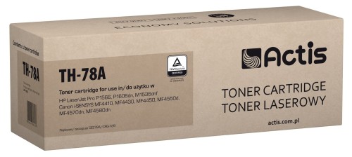TH-78A Toner (zamiennik HP 78A CE278A, Canon CRG-728; Standard; 2100 stron; czarny)