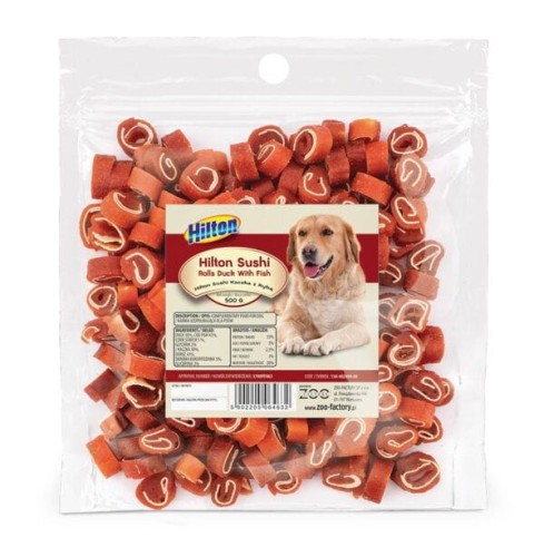 Sushi kaczka z rybą - przysmak dla psa - 500 g