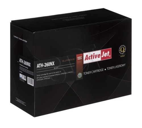 Activejet ATH-260NX Toner (zamiennik HP 649X CE260X; Supreme; 17000 stron; czarny)