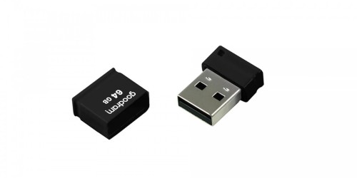 GOODRAM FLASHDRIVE PICCOLO 64GB UPI2 BLACK USB 2.0