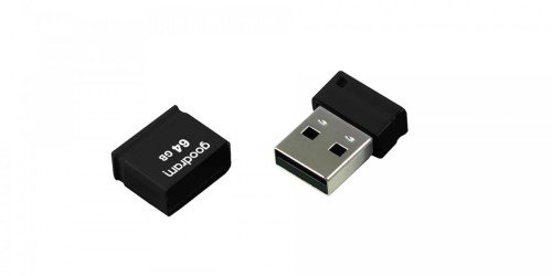 GOODRAM FLASHDRIVE PICCOLO 64GB UPI2 BLACK USB 2.0