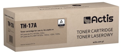 TH-17A Toner (zamiennik HP 17A CF217A; Standard; 1600 stron; czarny)