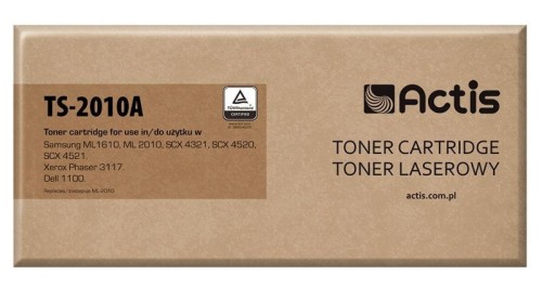 TS-2010A Toner (zamiennik Samsung ML-1610D2/ ML-2010D3; Standard; 3000 stron; czarny)