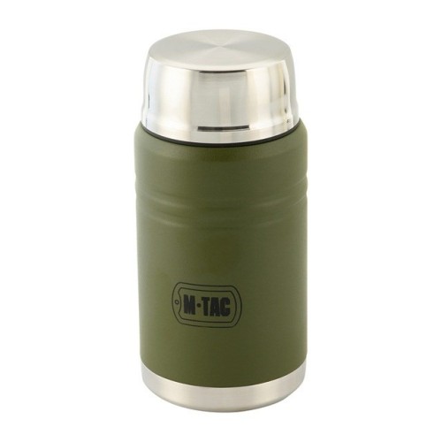 Termos obiadowy z łyżką ze stali Inox M-TAC Olive poj. 750 ml.