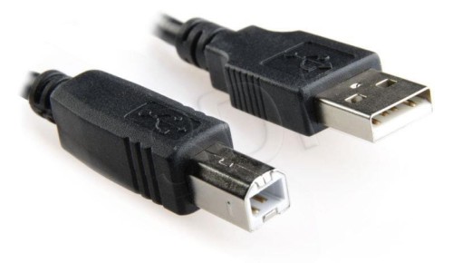 Kabel GEMBIRD CCP-USB2-AMBM-6 (USB 2.0 typu A M - USB 2.0 typu B M; 1,8m; kolor czarny)