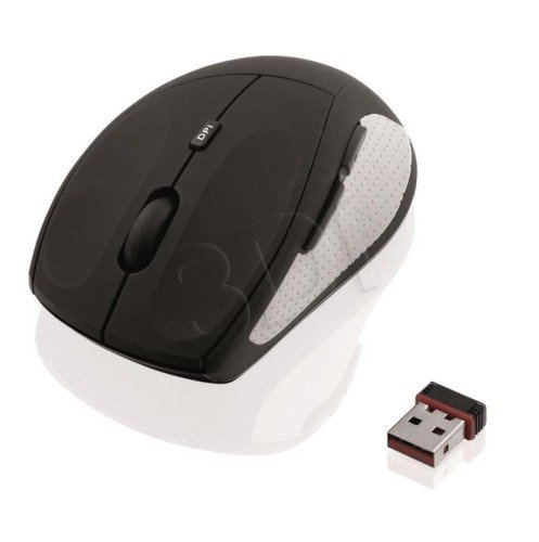 Mysz IBOX JAY PRO OPTYCZNA BEZPRZEWODOWA USB IMOS603 (optyczna; 1600 DPI; kolor czarny)