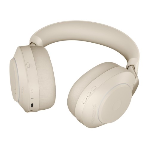 Słuchawki nauszne bezprzewodowe Jabra Evolve2 85 UC Stereo Link380a, beige