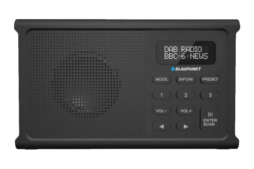 Radio przenośne BLAUPUNKT DAB DR3BK, czarny